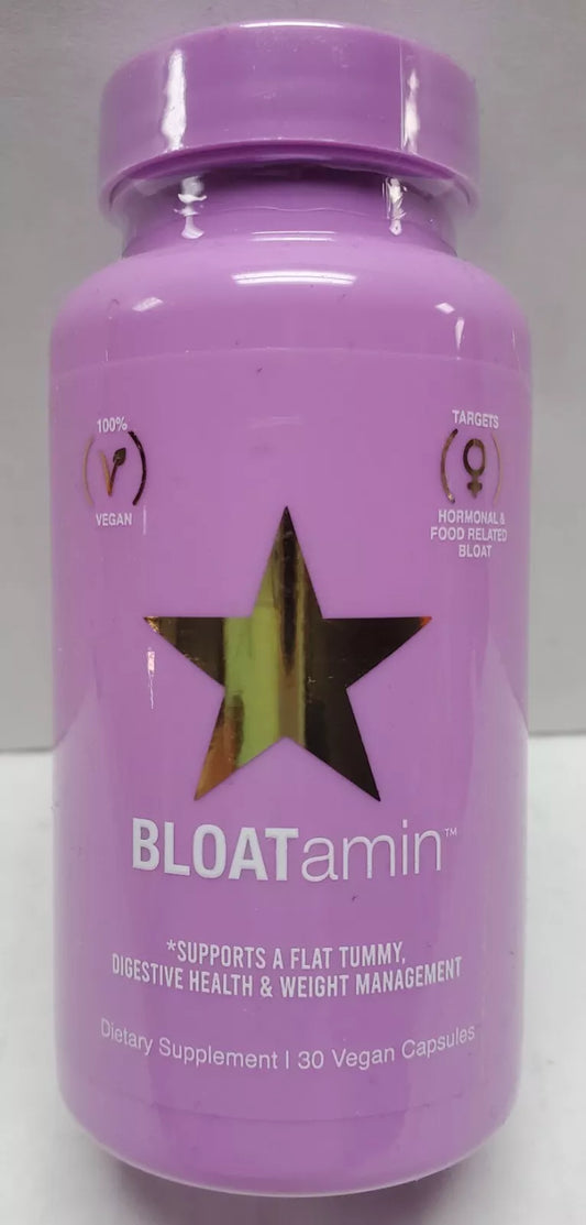 HAIRtamin BLOATamin Vegan Dietary Supplement