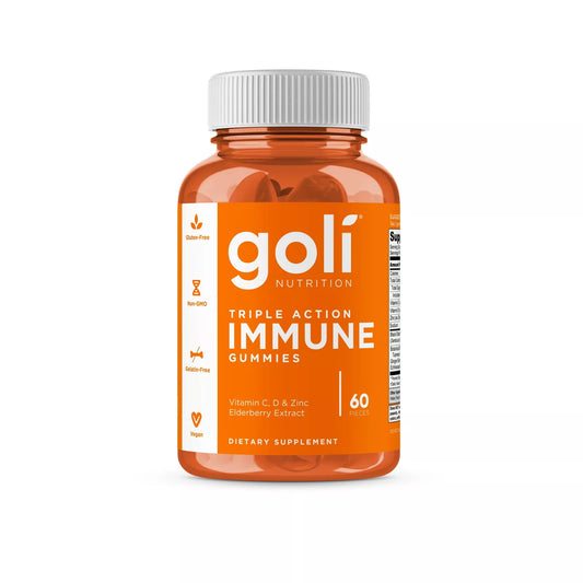 Goli Nutrition Immune Gummies – 60 Ct | Vitamin C & Immune Support