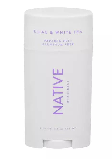 Native Deodorant Lilac &amp; White Tea - Aluminum & Paraben Free - 2.65 oz