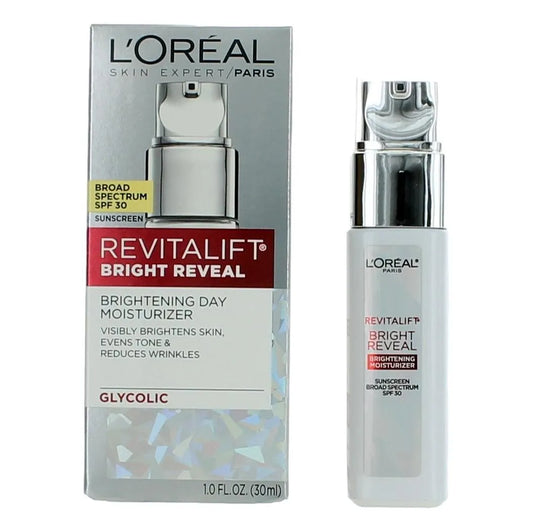 L'Oreal Paris Revitalift Bright Reveal SPF 30 Moisturizer, 1 fl. oz.