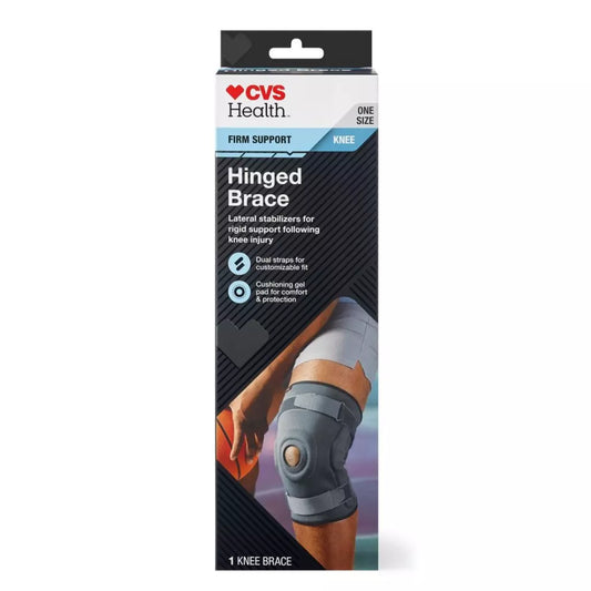 CVS Health Hinged Knee Brace - Firm Support, One Size